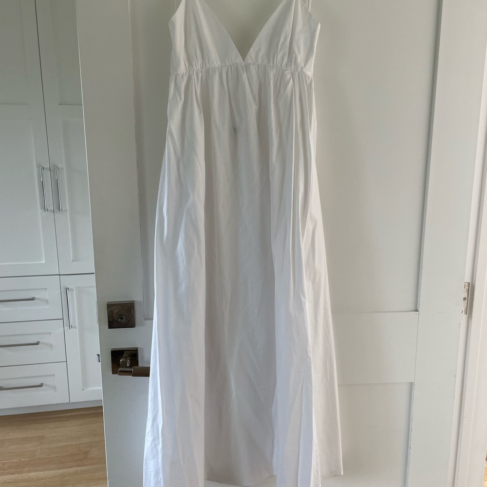 Zara White Maxi Dress